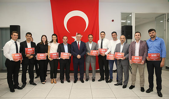 Nöbet Tutan Personellere de Teşekkür Beratı Nöbet Tutan Personellere de Teşekkür Beratı