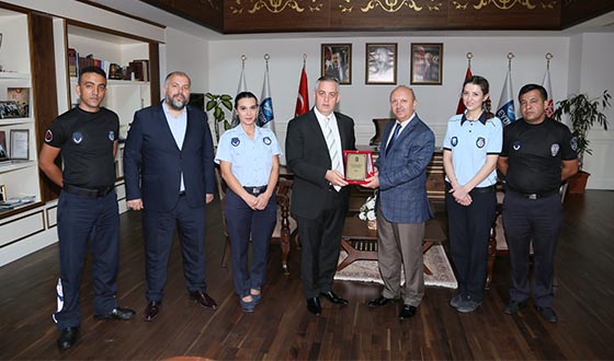 Zabıta Teşkilatından Ziyaret Zabıta Teşkilatından Ziyaret
