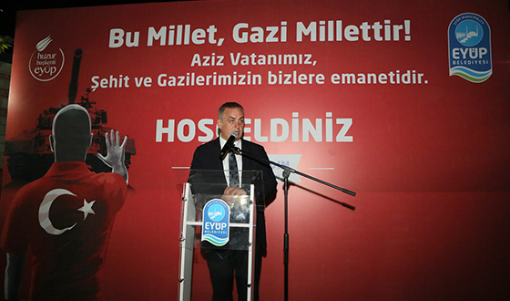 Gaziler Yemekte Buluştu Gaziler Yemekte Buluştu
