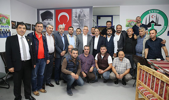 Başkan Aydın, Hemşehrileri ile Buluştu Başkan Aydın, Hemşehrileri ile Buluştu