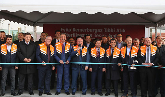 Kemerburgaz Tıbbi Atık Sterilizasyon Tesisi Açıldı Kemerburgaz Tıbbi Atık Sterilizasyon Tesisi Açıldı
