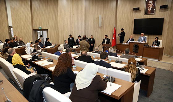 Afgan Heyete Vizyonel Belediyecilik Anlatıldı Afgan Heyete Vizyonel Belediyecilik Anlatıldı