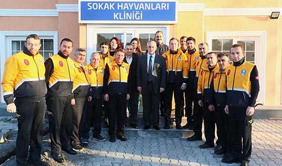 Sokak Hayvanları Kliniğinde İncelemelerde Bulundu Sokak Hayvanları Kliniğinde İncelemelerde Bulundu