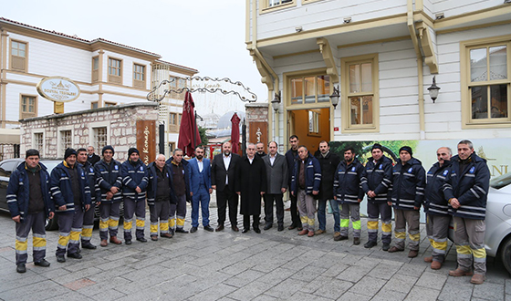 Temizlik Personeliyle Toplantı Temizlik Personeliyle Toplantı