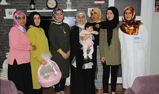 Hoş Geldin Bebek Ziyaretleri Devam Ediyor Hoş Geldin Bebek Ziyaretleri Devam Ediyor