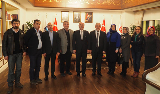 STK Temsilcilerinden Ziyaret STK Temsilcilerinden Ziyaret