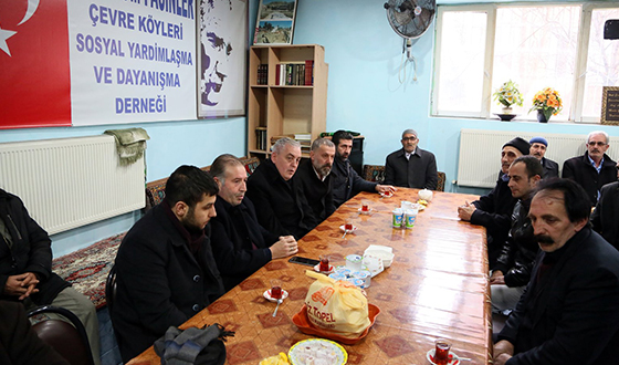 Pasinler Köyü Derneği'ne Taziye Ziyareti Pasinler Köyü Derneği'ne Taziye Ziyareti