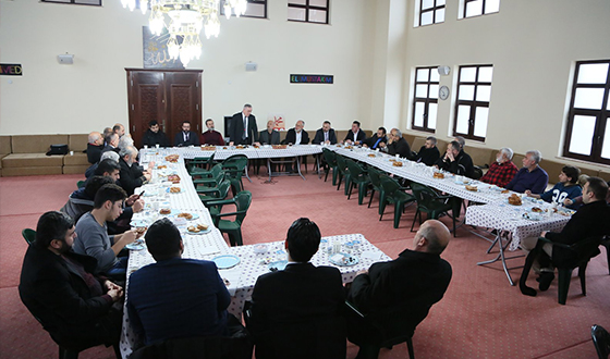 Ravza Sitesi Sakinleriyle Toplantı Ravza Sitesi Sakinleriyle Toplantı