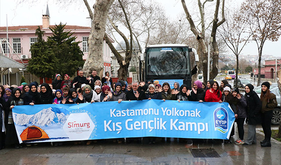 Kış Kampı Kastamonu'da Devam Ediyor Kış Kampı Kastamonu'da Devam Ediyor