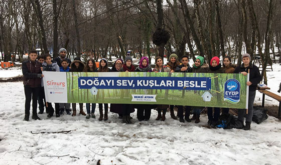 "Doğayı Sev Kuşları Besle" "Doğayı Sev Kuşları Besle"