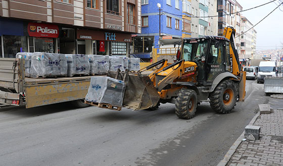 Esentepe'de Prestij Cadde Çalışması Başladı Esentepe'de Prestij Cadde Çalışması Başladı