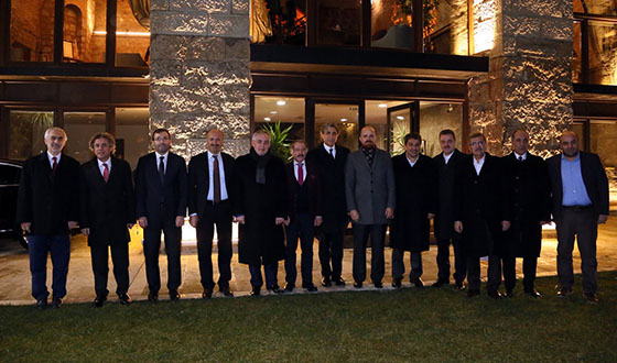 Başkanlar Sepetçiler Kasrı'nda Buluştu Başkanlar Sepetçiler Kasrı'nda Buluştu