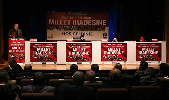“15 Temmuz 28 Şubat'ın İkiz Kardeşidir” “15 Temmuz 28 Şubat'ın İkiz Kardeşidir”