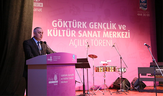 Göktürk Gençlik ve Kültür Sanat Merkezi'ne Coşkulu Açılış Göktürk Gençlik ve Kültür Sanat Merkezi'ne Coşkulu Açılış