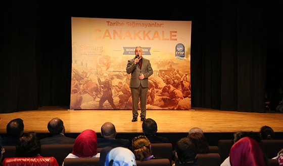 Çanakkale Ruhu Eyüp Sultan'da Canlandı Çanakkale Ruhu Eyüp Sultan'da Canlandı