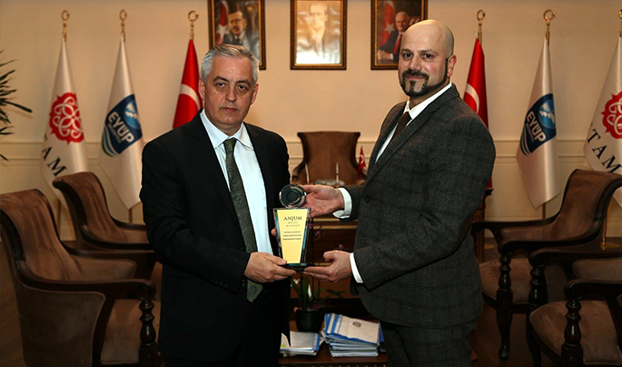 Kutsal Topraklardan Teşekkür Plaketi Kutsal Topraklardan Teşekkür Plaketi