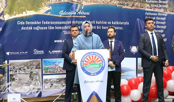 Cide Dernekler Federasyonu Eyüp'e Taşındı Cide Dernekler Federasyonu Eyüp'e Taşındı