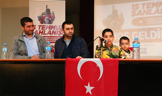 15 Temmuz'un En Küçük Gazisi Anlattı 15 Temmuz'un En Küçük Gazisi Anlattı