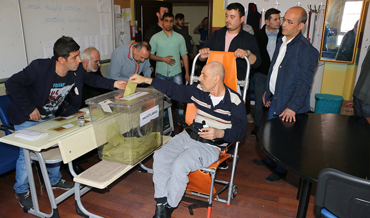 Oy Kullanmada Artık Engel Yok Oy Kullanmada Artık Engel Yok
