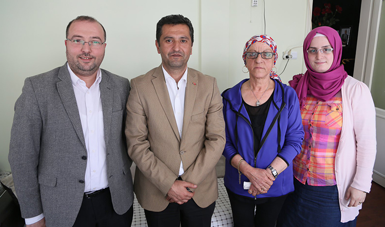 Başkan Aydın kötü günde de personelinin yanında Başkan Aydın kötü günde de personelinin yanında