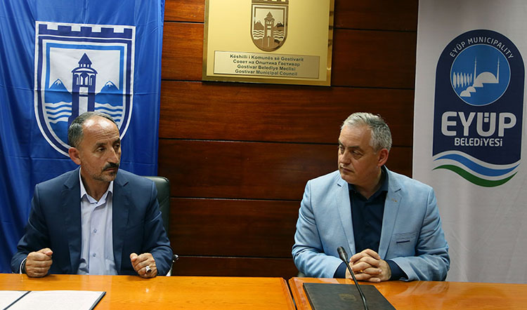 Eyüp ve Gostivar kardeş şehir oldu Eyüp ve Gostivar kardeş şehir oldu