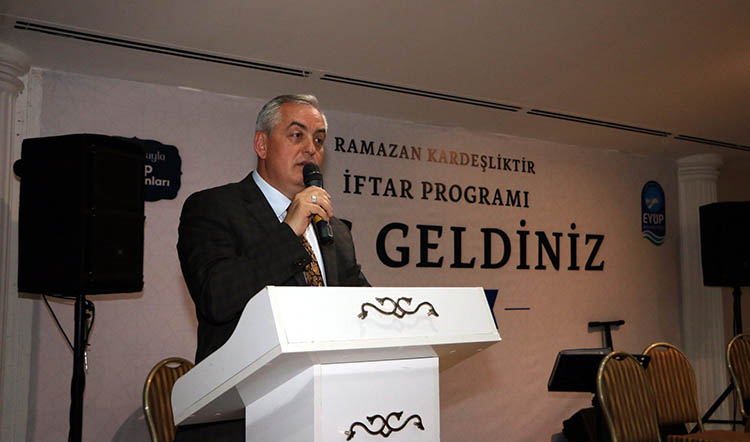 Eyüp protokolü iftarda buluştu Eyüp protokolü iftarda buluştu