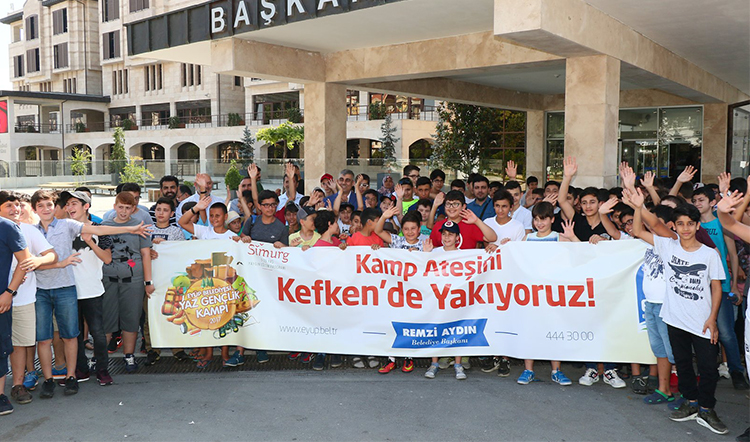 Kefken yaz kampı başladı Kefken yaz kampı başladı
