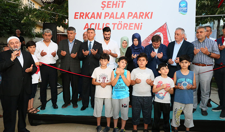 Şehit Erkan Pala'nın ismi parkta yaşatılacak Şehit Erkan Pala'nın ismi parkta yaşatılacak