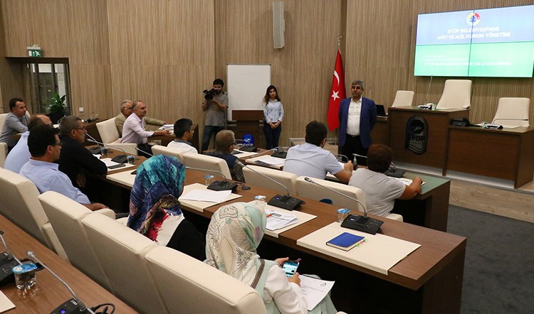 Eyüp ESAY'la afete hazırlanıyor! Eyüp ESAY'la afete hazırlanıyor!