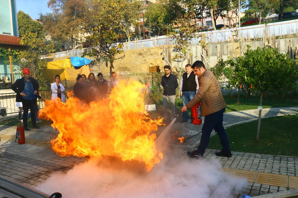 ESER'de 'acil durum' tatbikatı ESER'de 'acil durum' tatbikatı