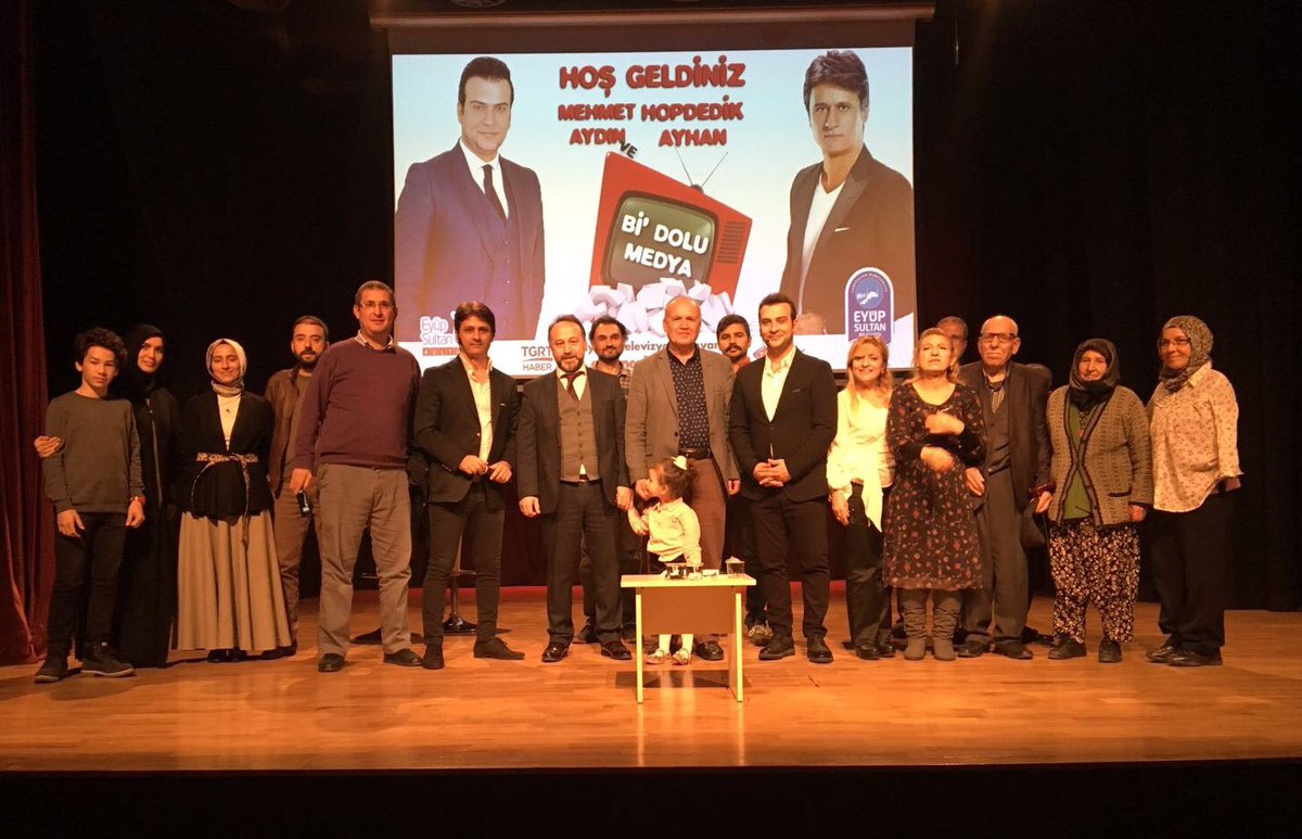 Eyüpsultan'da medyaya eğlenceli bakış Eyüpsultan'da medyaya eğlenceli bakış