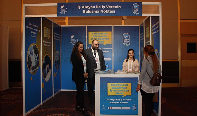 Eyüpsultan Belediyesi, istihdam fuarına katıldı Eyüpsultan Belediyesi, istihdam fuarına katıldı