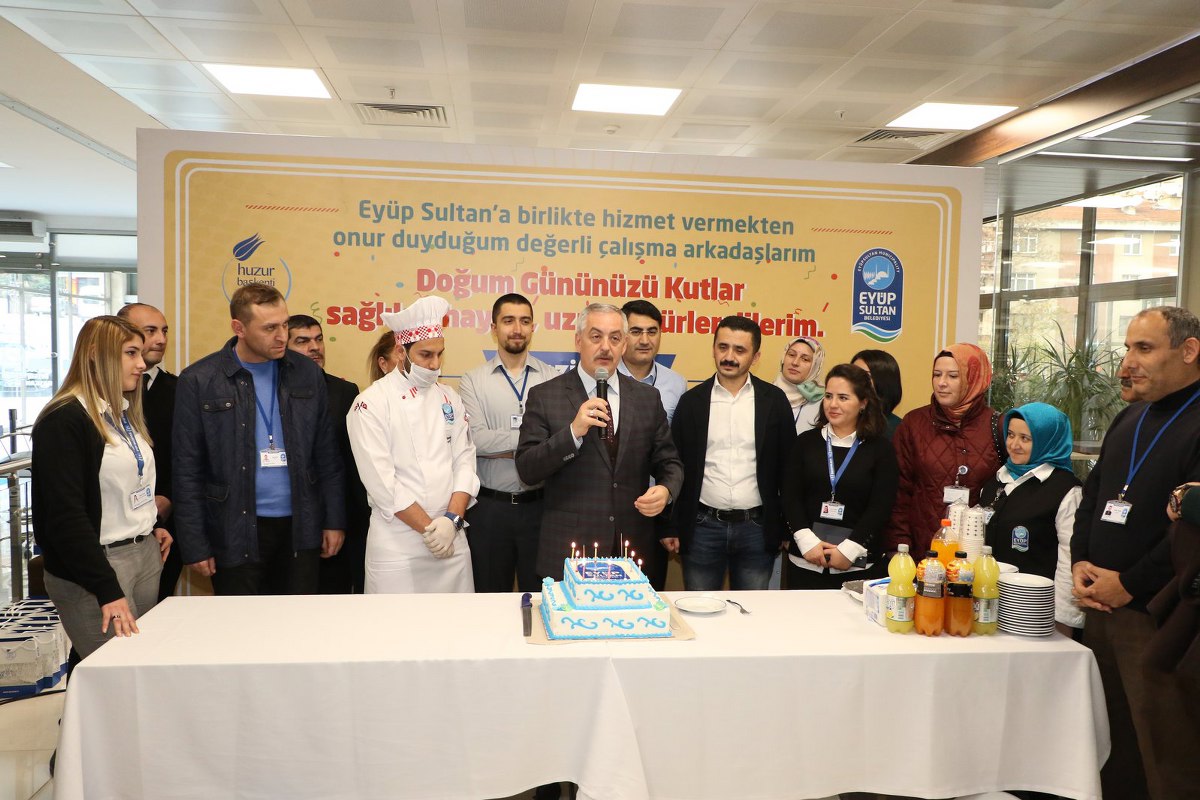 Personele doğum günü kutlaması Personele doğum günü kutlaması