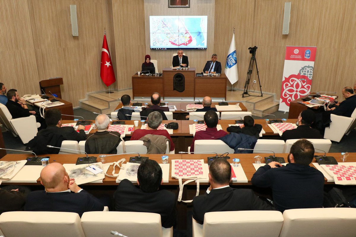 Fahri Korutürk esnafına ESTAM sunumu Fahri Korutürk esnafına ESTAM sunumu