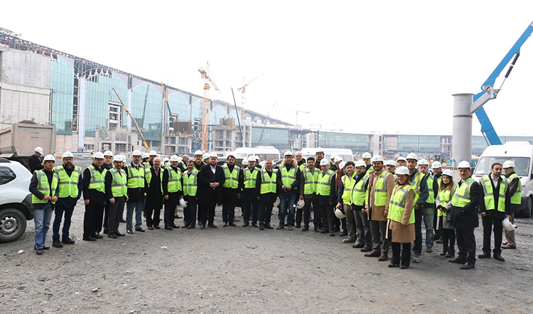 Dev projenin ilk etabı tamamlanıyor Dev projenin ilk etabı tamamlanıyor