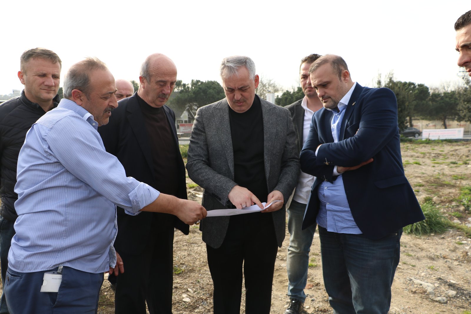 Eyüpsultan Belediye Başkanı Remzi Aydın, Kemerburgaz, kavşak Eyüpsultan Belediye Başkanı Remzi Aydın, Kemerburgaz, kavşak