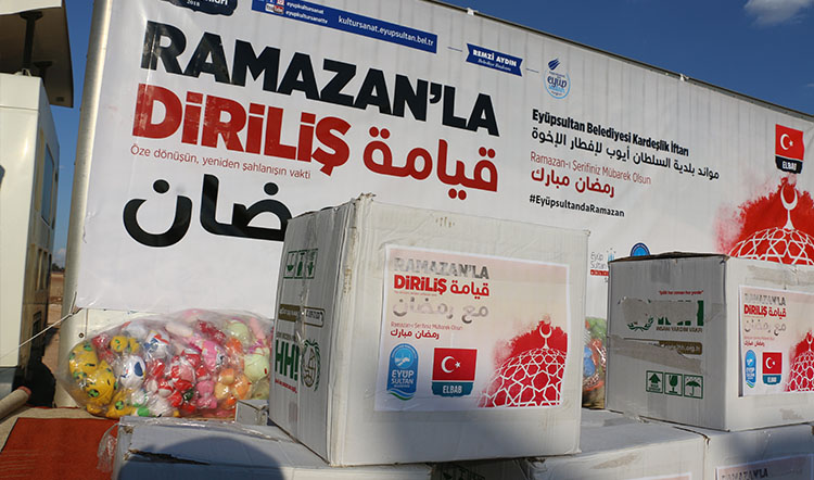 Eyüpsultan'dan El Bab'a kardeşlik eli Eyüpsultan'dan El Bab'a kardeşlik eli