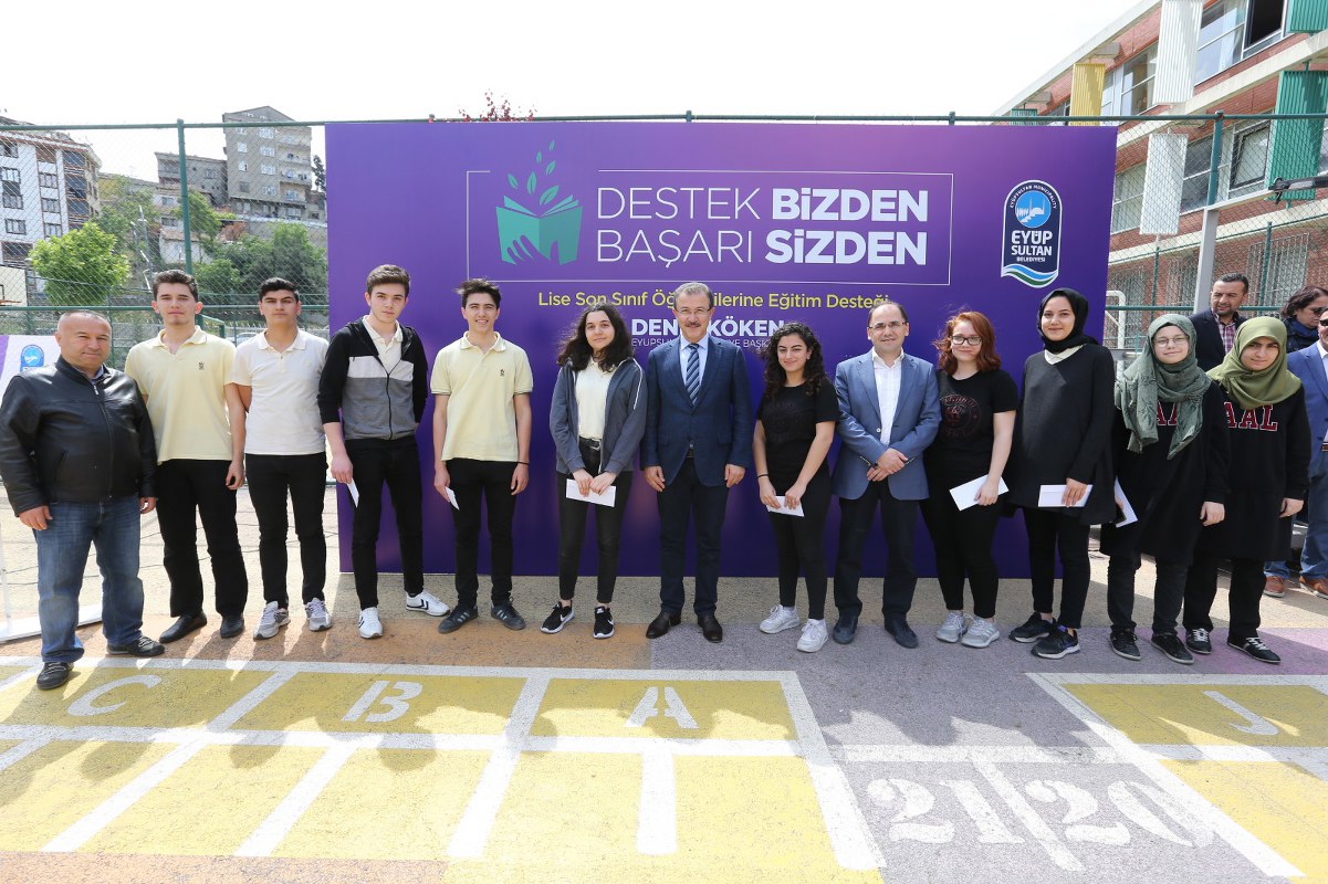 Eyüpsultan Belediyesi, eğitime destek dağıtım kampanyası, lise Eyüpsultan Belediyesi, eğitime destek dağıtım kampanyası, lise