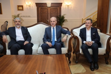 AK Parti Genel Başkanvekili Numan Kurtulmuş, Hamas, Halid Meşal, Eyüpsultan Belediye Başkanı Deniz Köken AK Parti Genel Başkanvekili Numan Kurtulmuş, Hamas, Halid Meşal, Eyüpsultan Belediye Başkanı Deniz Köken