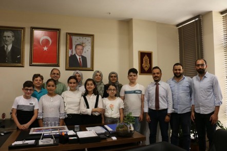 Eyüpsultan Belediyesi Çocuk Meclisi üyeleri, Eyüpsultan Belediye Başkan Yardımcıları, ziyaret Eyüpsultan Belediyesi Çocuk Meclisi üyeleri, Eyüpsultan Belediye Başkan Yardımcıları, ziyaret