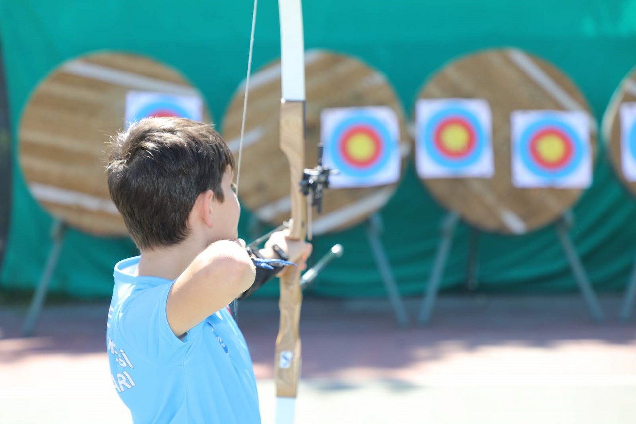 Eyüpsultan Belediyesi, Yaz Spor Okulları, okçuluk, ders