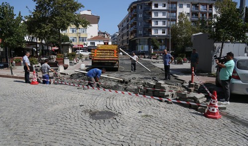 Göktürk Meydanı'nı Rahatlatacak Düzenleme Göktürk Meydanı'nı Rahatlatacak Düzenleme