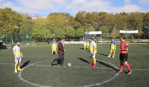 Eyüpsultan Belediyesi Birimler Arası Futbol Turnuvası Başladı Eyüpsultan Belediyesi Birimler Arası Futbol Turnuvası Başladı