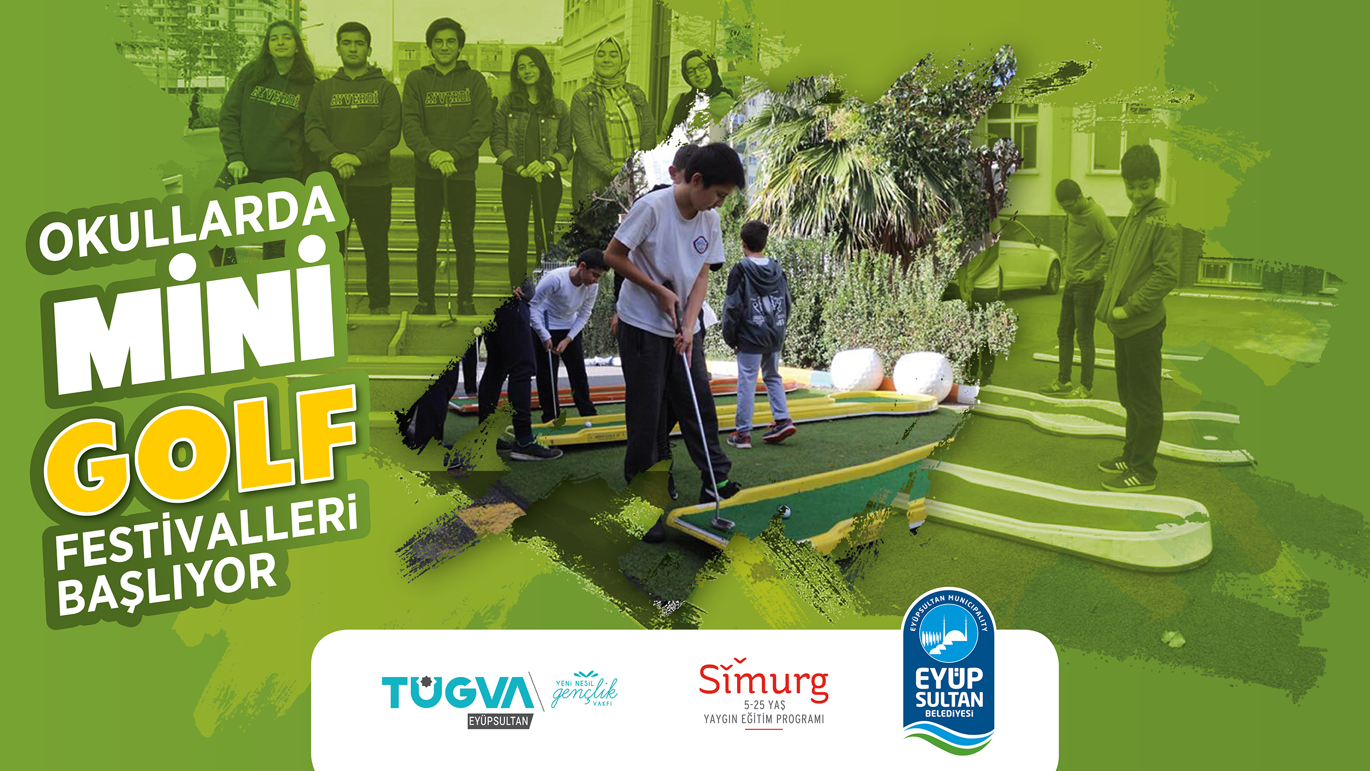 Eyüpsultan Belediyesi Gençlik ve Spor Hizmetleri Müdürlüğü, TÜGVA Eyüpsultan, Mini Golf Festivali Eyüpsultan Belediyesi Gençlik ve Spor Hizmetleri Müdürlüğü, TÜGVA Eyüpsultan, Mini Golf Festivali