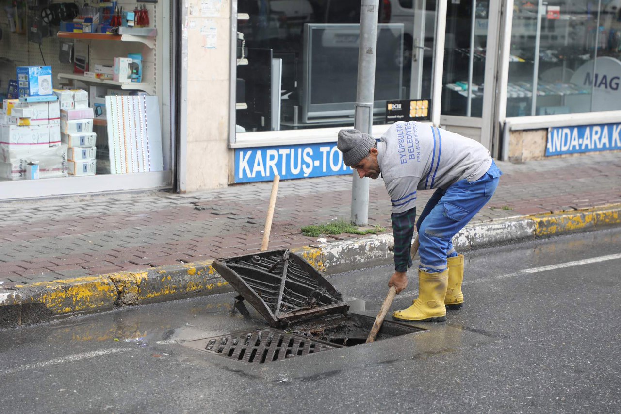 Meteoroloji Genel Müdürlüğü, Eyüpsultan Belediyesi Temizlik İşleri Müdürlüğü, yağmur suyu kanalı, mazgal Meteoroloji Genel Müdürlüğü, Eyüpsultan Belediyesi Temizlik İşleri Müdürlüğü, yağmur suyu kanalı, mazgal