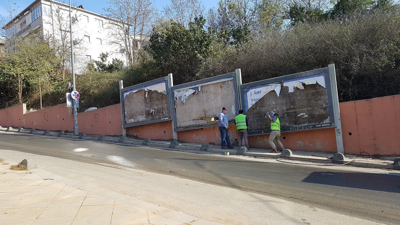 Eyüpsultan Belediyesi, billboard, tabela