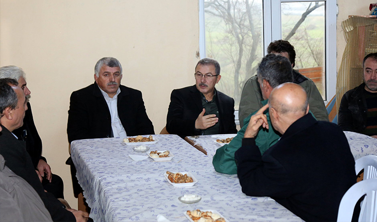 Eyüpsultan Kırsalında Hayvan Yetiştiricileriyle Toplantı