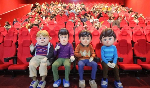 Özel Çocuklara Rafadan Tayfa'dan Özel Gösterim Özel Çocuklara Rafadan Tayfa'dan Özel Gösterim