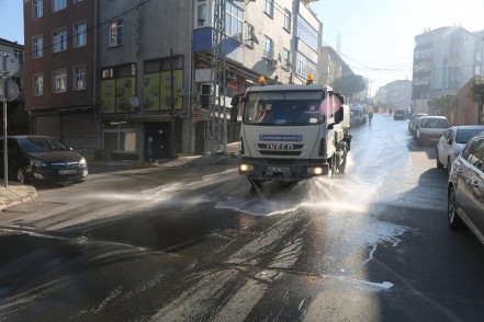 Eyüpsultan Cadde Cadde, Sokak Sokak Temizleniyor Eyüpsultan Cadde Cadde, Sokak Sokak Temizleniyor