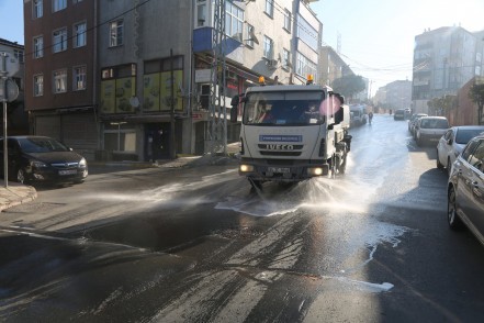 Eyüpsultan Cadde Cadde, Sokak Sokak Temizleniyor